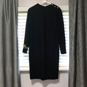 Ralph Lauren Black Button swift dress!